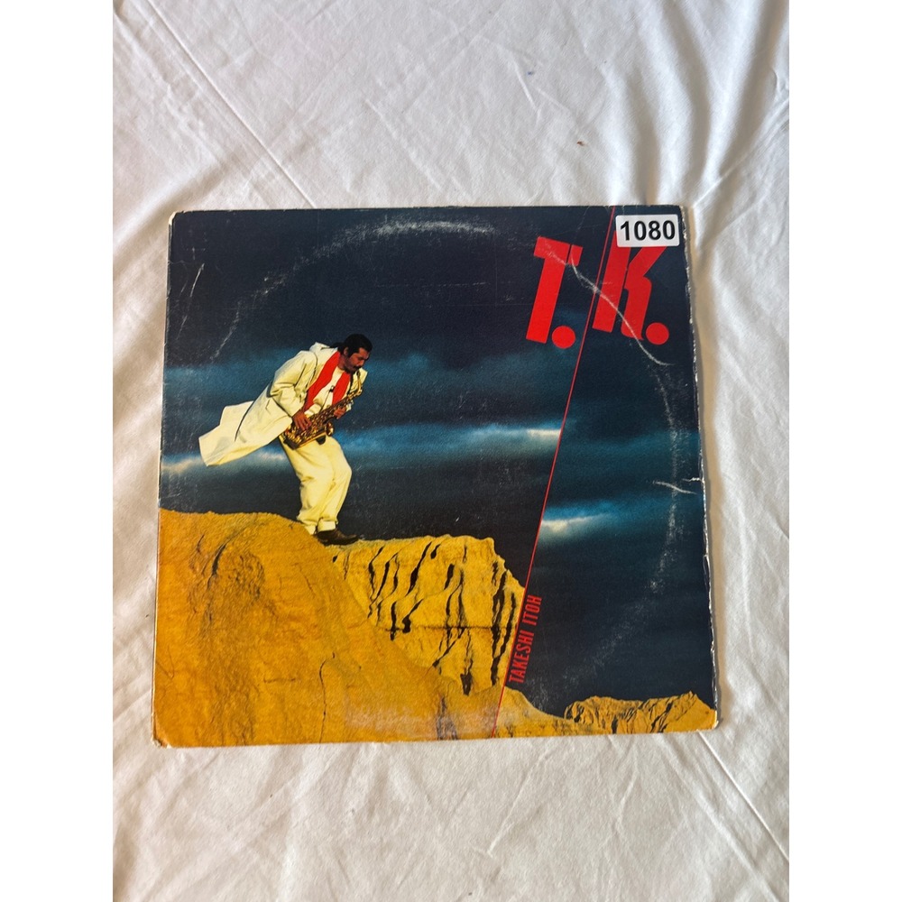 Columbia Takeshi Itoh T.K. Vinyl LP 12" Black Good Jazz Fusion 1988 Promo